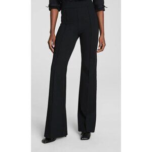 SPANX SPANXsmooth PerfectFit Ponte Flare Pants Navy Black-sz Small